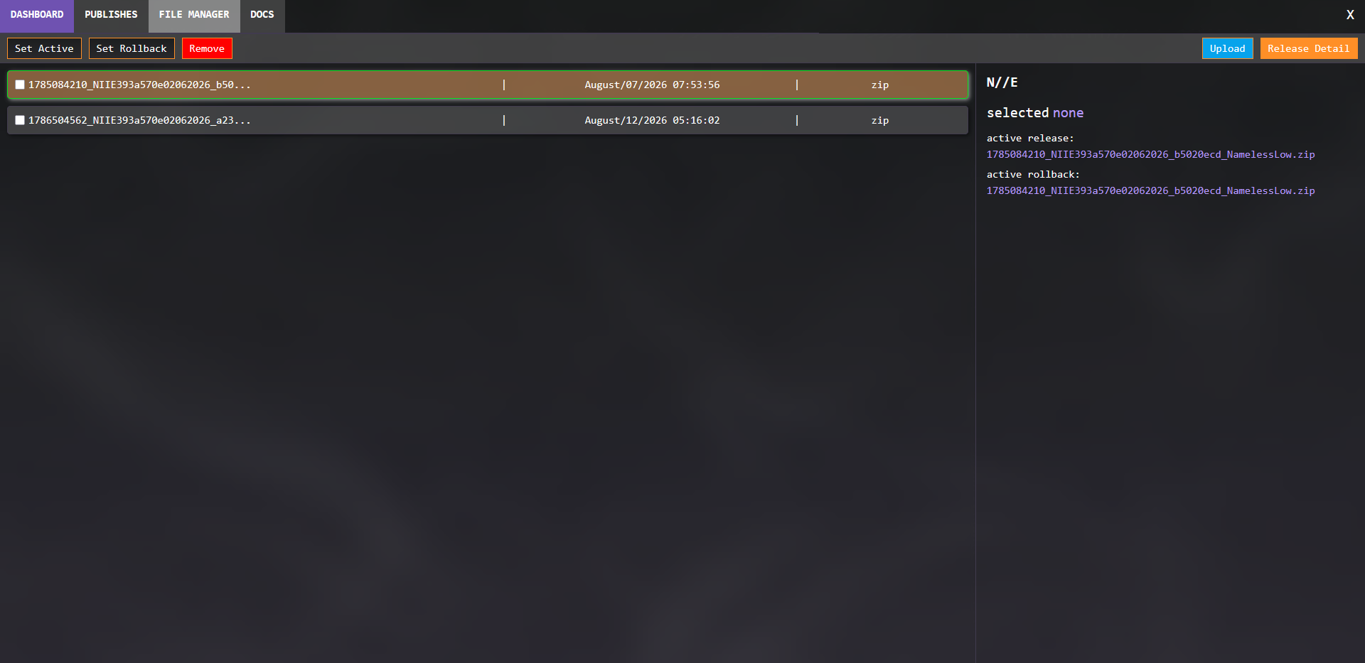 File manager